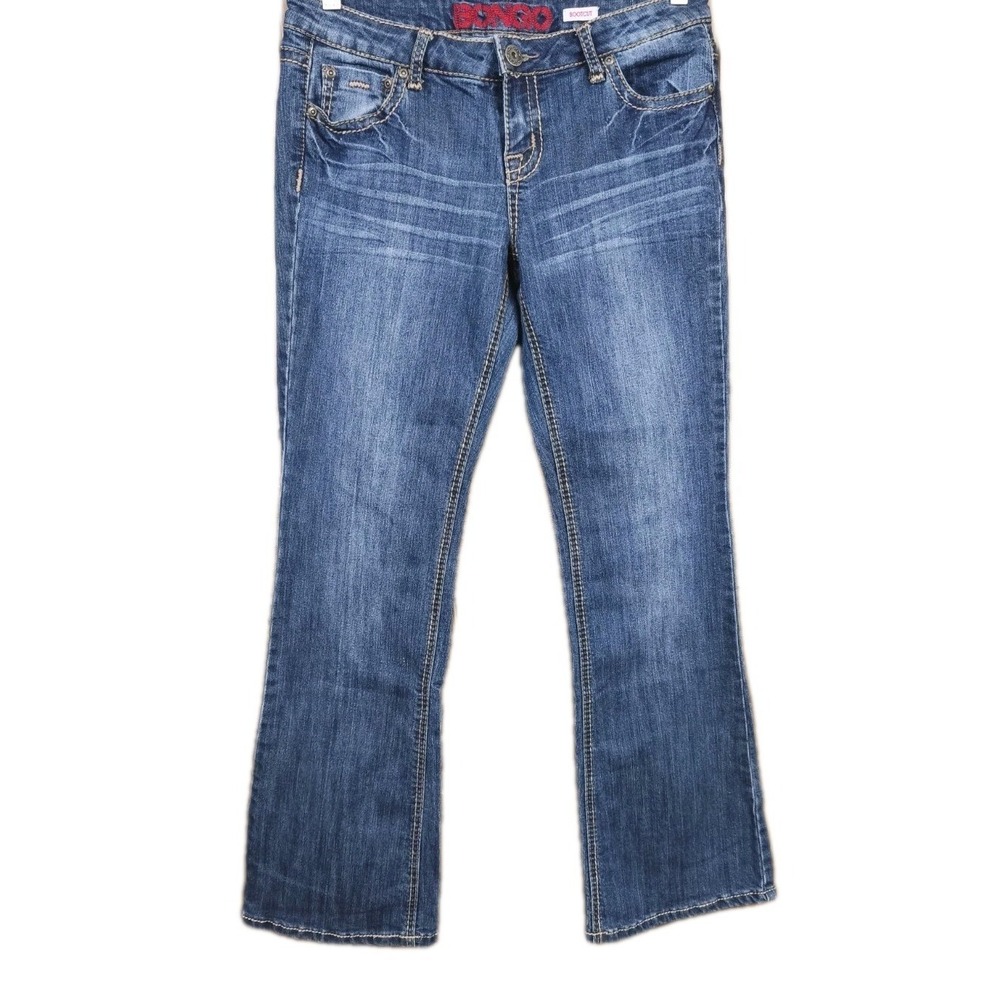 Bongo Y2K Low Rise Bootcut Jeans‎ Stretch Denim Women's 13